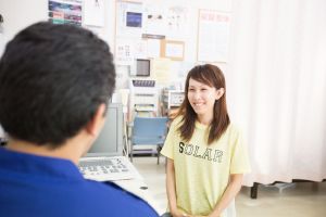 ホワイトボードでの説明
